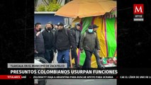 Presuntos colombianos usurpan funciones policiales en Tlaxcala