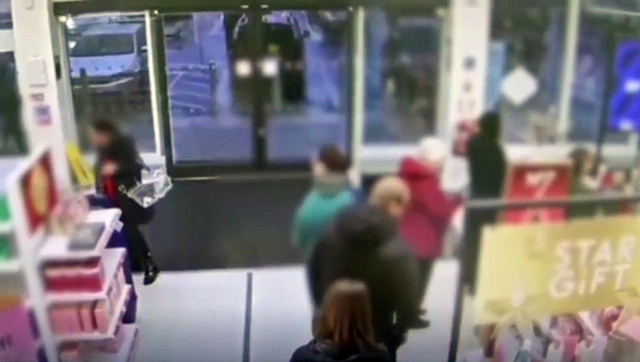 Faire ses courses... en voiture. Oups