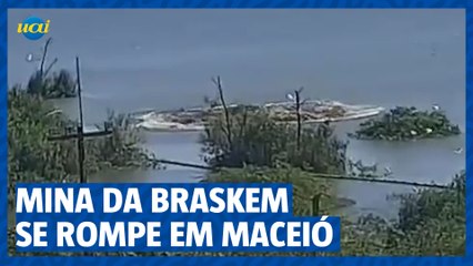 Mina da Braskem se rompe em Maceió