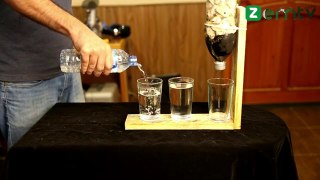 How to make a water filtre at home