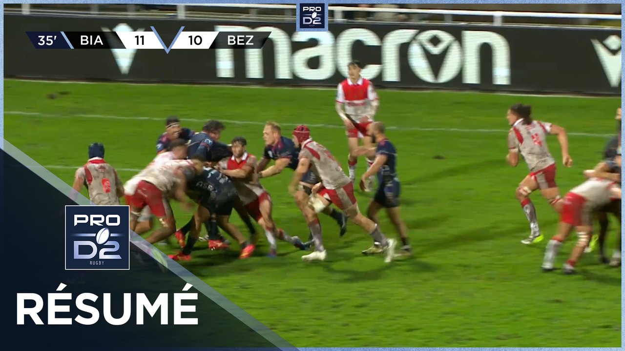 PRO D2 Saison 2023-2024 J13 - Résumé Biarritz...