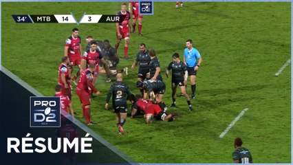 PRO D2 Saison 2023-2024 J13 - Résumé US Montalbanaise - Stade Aurillacois