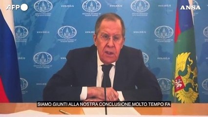Lavrov: "Manteniamo relazioni solo con l'ala politica di Hamas"