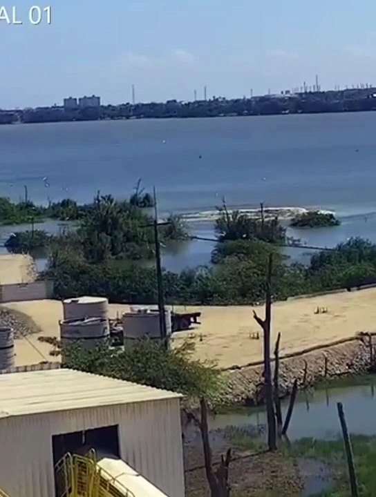 vídeos de monitoramento mostram exato momento de colapso na mina 18
