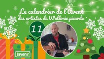 Olivier Loin fait un cadeau musical pour le 11e jour de notre calendrier de l’Avent des artistes de Wallonie picarde