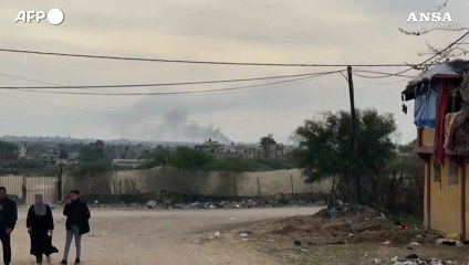 Gaza,  attacchi nei campi di Khan Yunis e Nuseirat