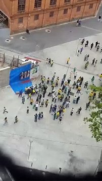 Bolsonaristas fazem manifestação em Juiz de Fora contra indicação de Dino ao STF