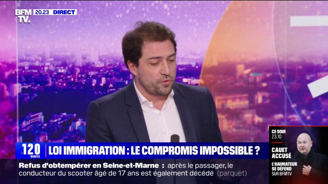 Projet de loi immigration: Sur la régularisation des sans-papiers, on arrive à un compromis , affirme le député Renaissance Christophe Weissberg