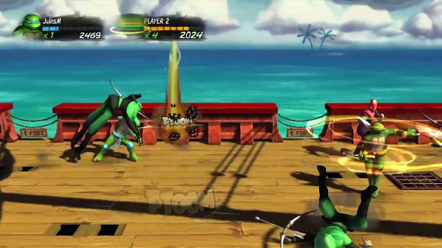 Teenage Mutant Ninja Turtles: Turtles in Time Re-Shelled online multiplayer - ps3