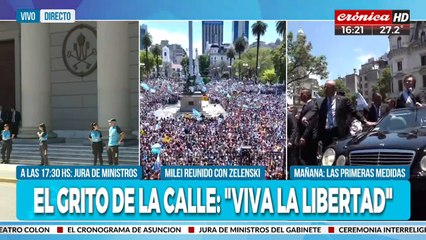 Gran operativo de seguridad en la Catedral de Buenos Aires
