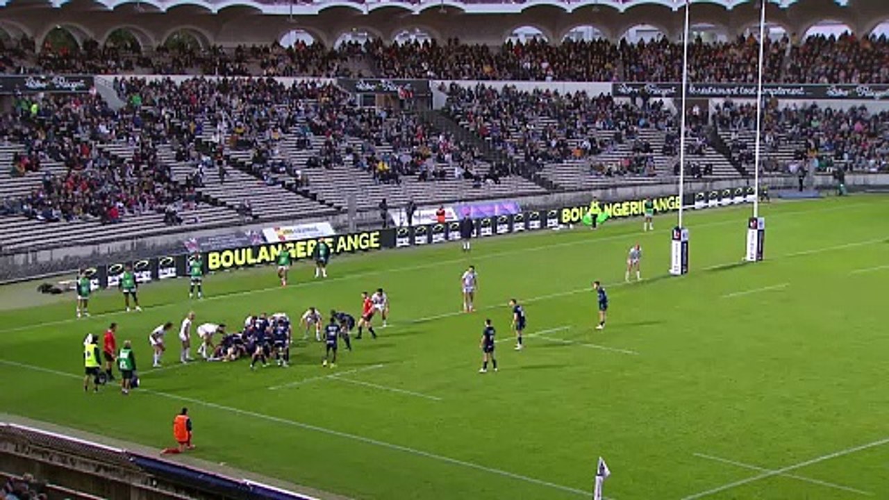 TOP 14 - Essai de Elliott STOOKE (MHR) - Union Bordeaux Bègles - Montpellier Hérault Rugby