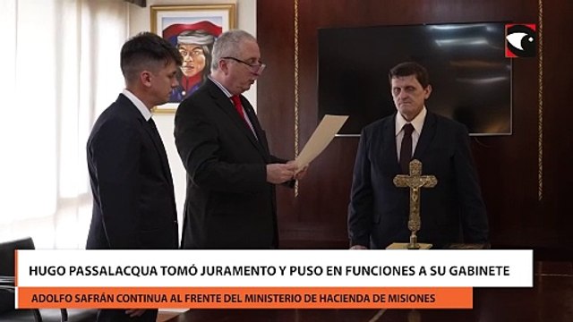 Adolfo Safrán sigue al frente del Ministerio de Hacienda en Misiones