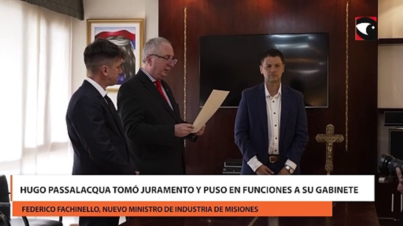 “Misiones tiene un gran potencial para generar más y mejor trabajo para todos los misioneros”, Federico Fachinello, el nuevo ministro de Industria de Misiones