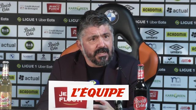 Gattuso (Marseille) : « Je suis très énervé par le scénario de la rencontre » - Foot - Ligue 1