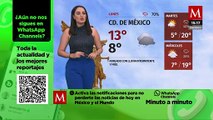 El clima para hoy 10 de diciembre de 2023, con Monserrat Contreras