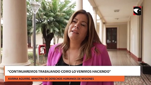 Seguiremos luchando por la igualdad de oportunidades de todos los misioneros y misioneras, aseguró Karina Aguirre