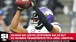 Vikings WR Justin Jefferson Ruled Out Vs. Raiders