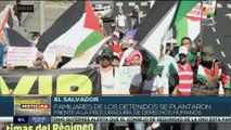 Salvadoreños marchan por los derechos humanos