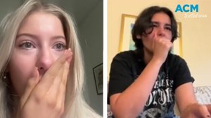 Students react to their ATAR results