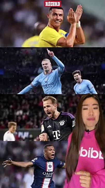 CR7, HAALAND, HARRY KANE y MBAPPÉ en la lucha por ser el GOLEADOR del 2023 #CR7 #Haaland #Mbappé