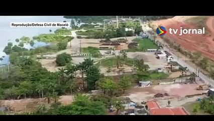 PESCADORES foram vistos em LAGOA antes de ROMPIMENTO da MINA em MACEIÓ