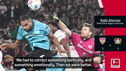 Leverkusen happy to emerge with point at Stuttgart