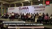 Clara Brugada presenta su comité de precampaña para la Jefatura de Gobierno de Morena