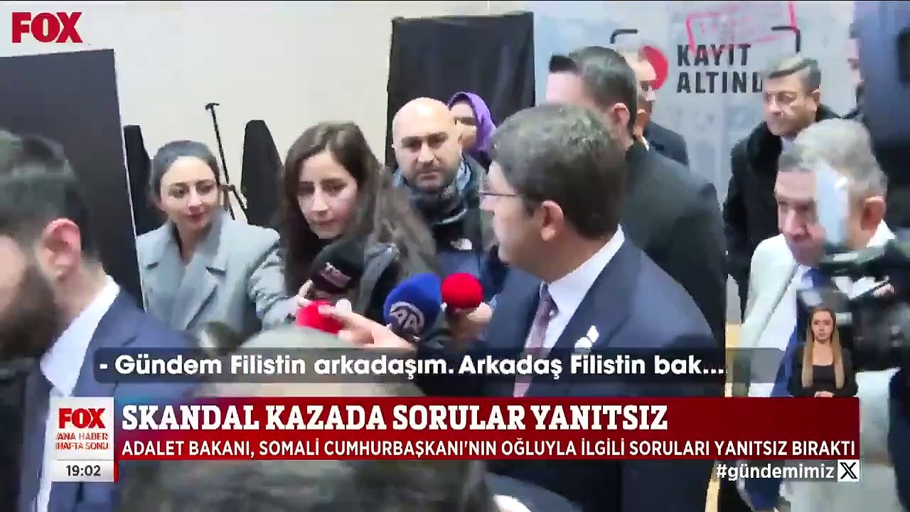 Somali Cumhurbaşkanı’nın oğluna ilişkin soruya "Gündem Filistin" diye yanıt veren Bakan Tunç: Bu tam anlamıyla bir dezenformasyondur