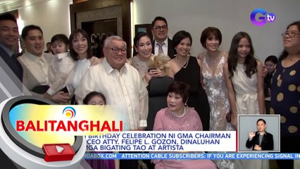 Atty. Felipe L. Gozon, magreretiro na bilang CEO ng GMA Network Inc. | BT