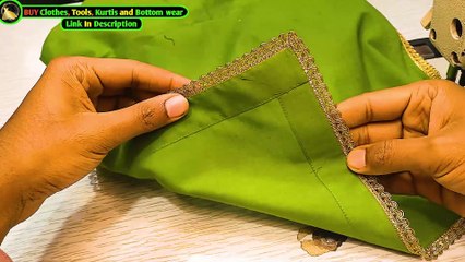 invisible lace chak daman Me Gum Lace Lagane Ka Tarika