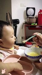 Baby Eating Cerelac | Hungary Babies | Babies Funny Moments | Babies Funny Reactions | Naughty Baby