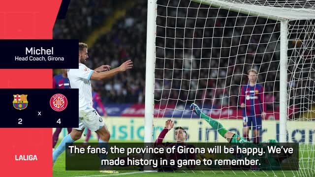 Girona 'push Barca back' to show title credentials