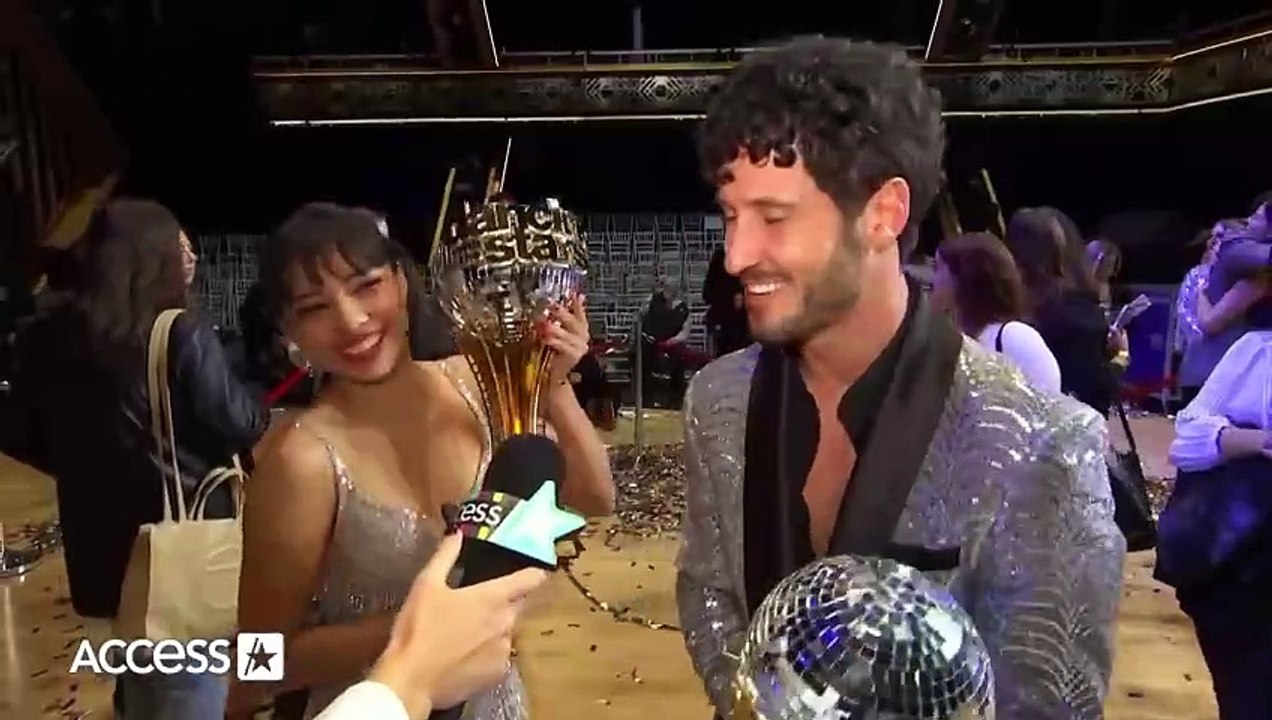 Val Chmerkovskiy & Xochitl Gomez Are 'Really Happy' After 'DWTS' Win