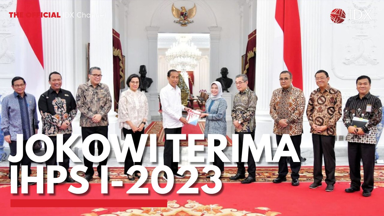 Jokowi Terima IHPS I-2023