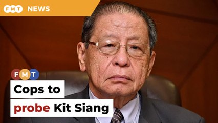 Kit Siang to give statement to cops on ‘non-Malay PM’ remark