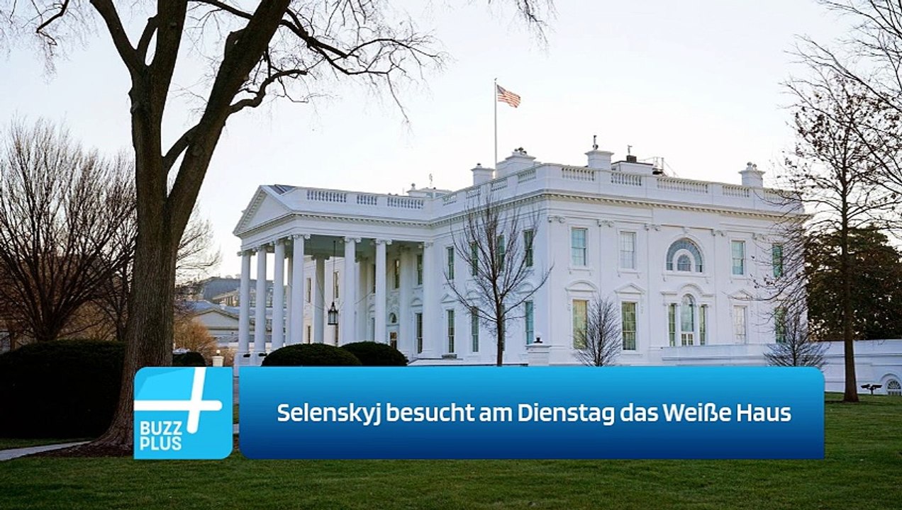 Selenskyj besucht am Dienstag das Weiße Haus