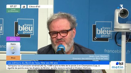 Jean-Luc Veyssy, directeur des Éditions du Bord de l'eau