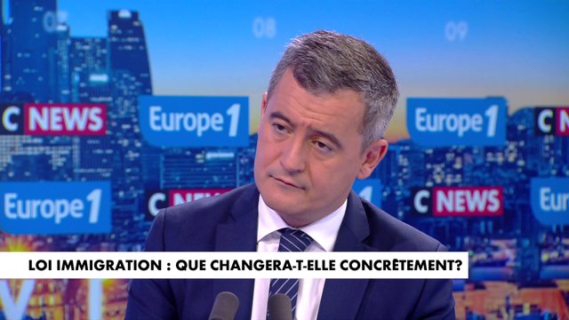 Gérald Darmanin : «Je souhaite expulser plus d’étrangers délinquants»