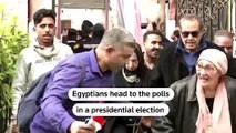 Egyptians head to polls in presidential election