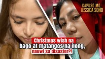 Christmas wish na bago at matangos na ilong, nauwi sa disaster?! | Kapuso Mo, Jessica Soho