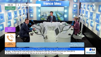 11/12/2023 : l'invité d'actu 8h15 France Bleu Paris