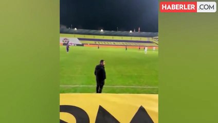 Maç esnasında Seçil Erzan'a küfürler savrulduğunu duyan Arda, sinirini taraftardan çıkardı