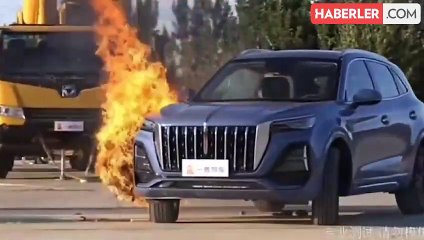 Çin Devlet Başkanı'nın aracına ateş topuyla sağlamlık testi! Deneyin sonuçları araştırmacıları bile şaşırttı