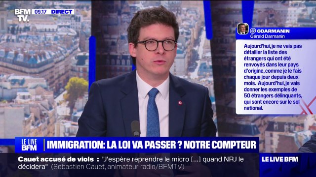 Pierre-Henri Dumont, député Les Républicains du Pas-de-Calais, sur le projet de loi immigration: Ce texte ne remplit pas ses objectifs
