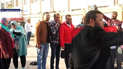 كثافة وحضور كبير أمام اللجان لليوم الثاني على التوالي من الانتخابات الرئاسية بـ كرداسة