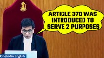 Article 370: J&K becomes integral part of India | Watch CJI Chandrachud’s verdict | Oneindia News