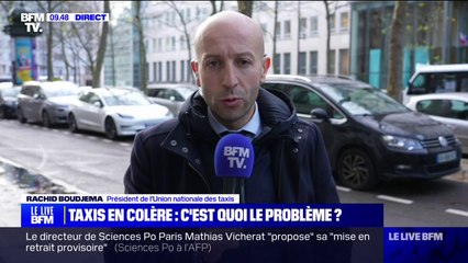 Rachid Boudjema, président de l'Union nationale des taxis: "C'est un article de loi qui a été fait en catimini, derrière le dos des taxis"