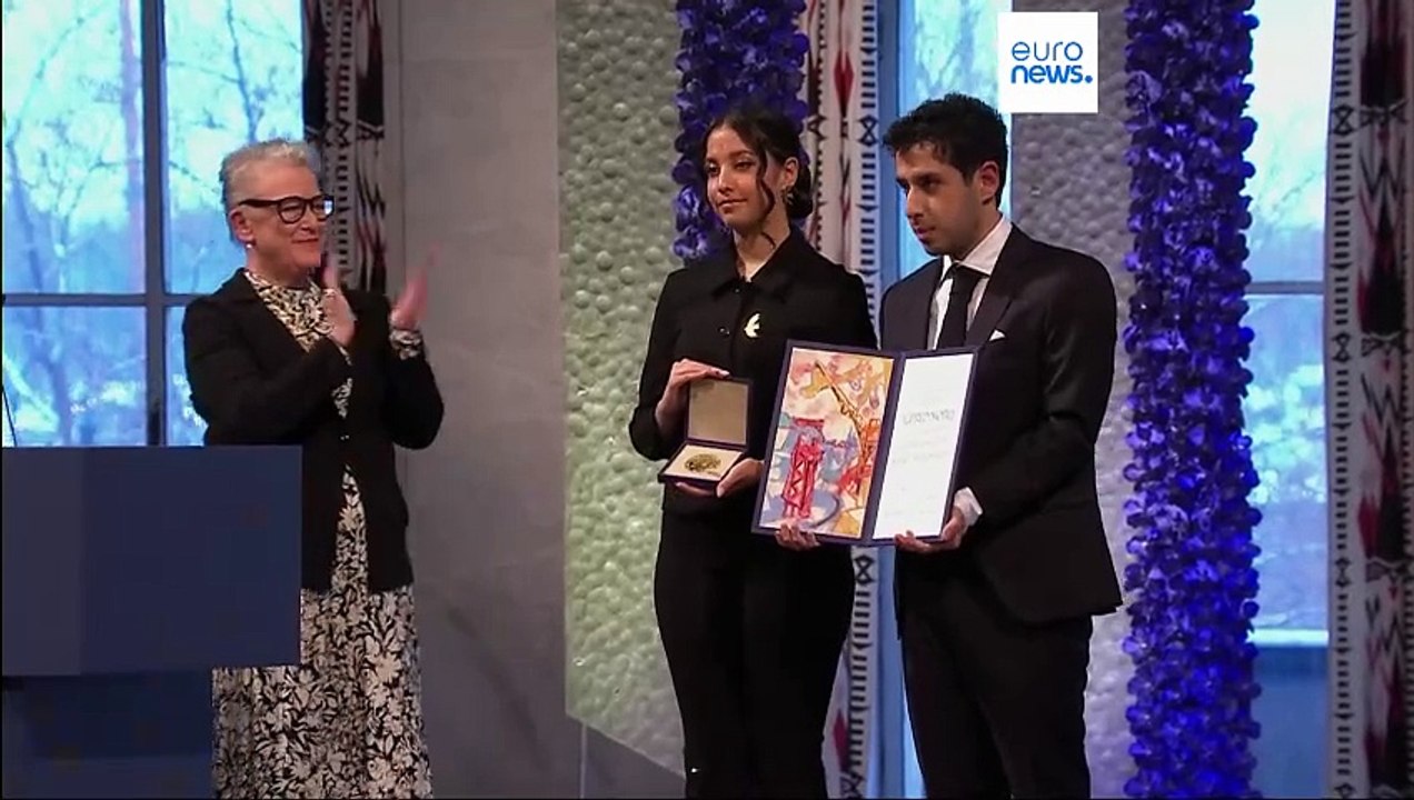 "Acho que nunca mais a vou ver": Filhos de Narges Mohammadi recebem Nobel da Paz