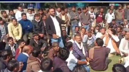 चित्तौड़गढ़: बोरवेल गाड़ी से युवक की मौत मामला, परिजनों ने मोर्चरी पर दिया धरना