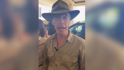 Nigel Farage comes third in I'm a Celebrity...